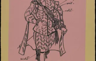 Maquette de costume