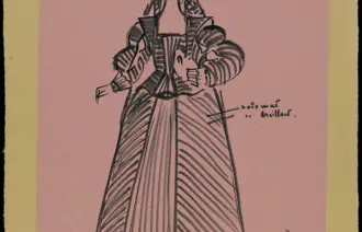 Maquette de costume