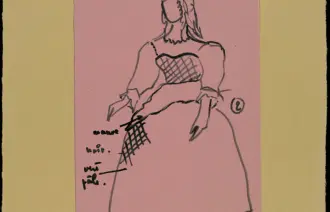 Maquette de costume