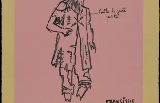 Maquette de costume