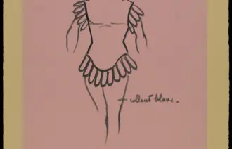 Maquette de costume
