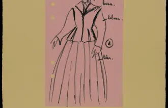 Maquette de costume
