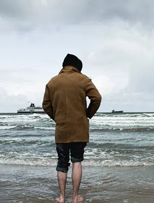 Vraiment un homme a sangatte