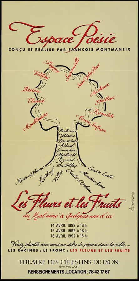 Espace Poésie. Les Fleurs et les Fruits_AFF_001