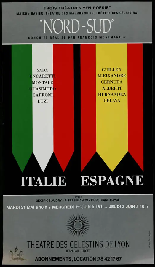 Espace Poésie. Nord-Sud. L'Italie et l'Espagne_AFF_001