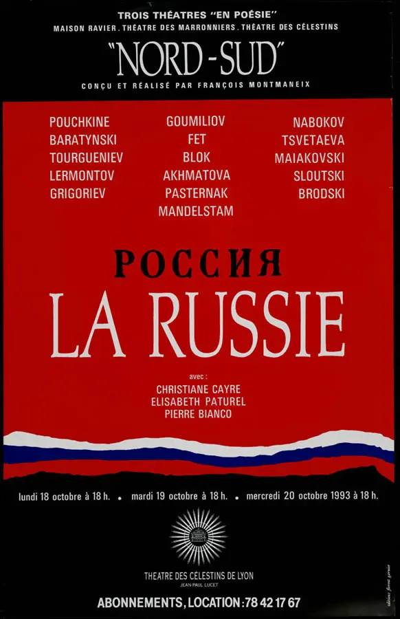 Espace Poésie. La Russie_AFF_001