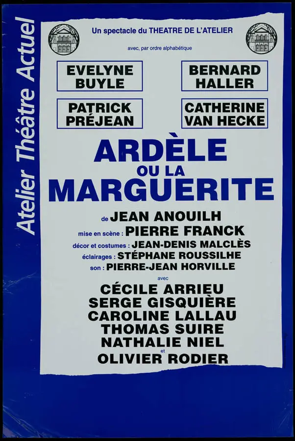 Ardèle ou la marguerite_AFF_001