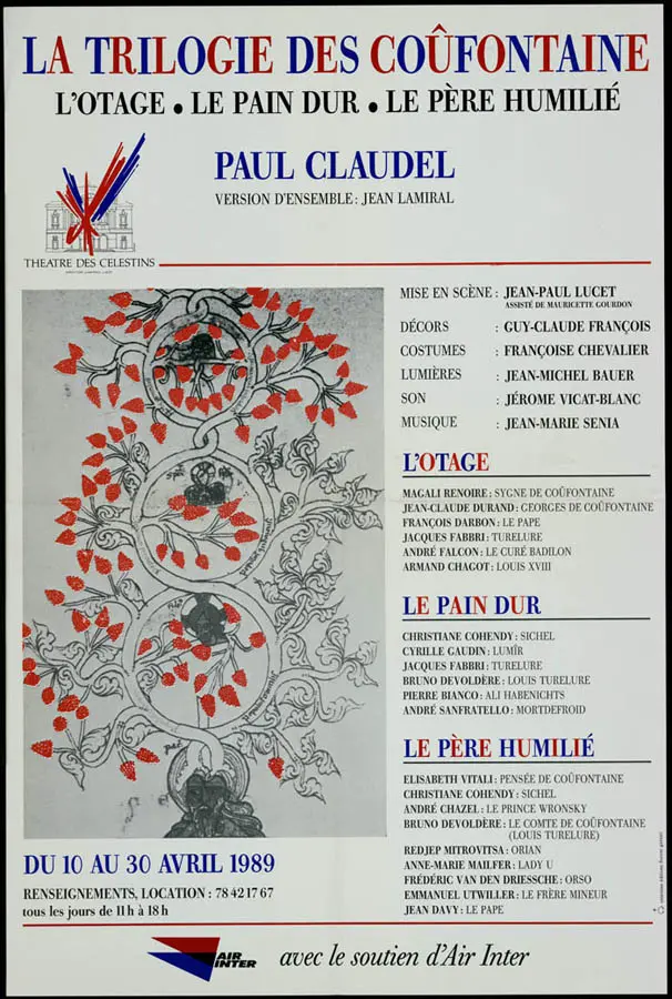 La Trilogie des Coufontaine. L'Otage - Le Pain dur - le Père humilié_AFF_001