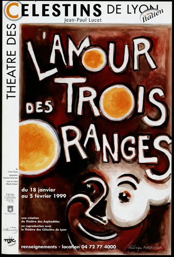 Espace lycéen : L'Amour des trois oranges_AFF_001