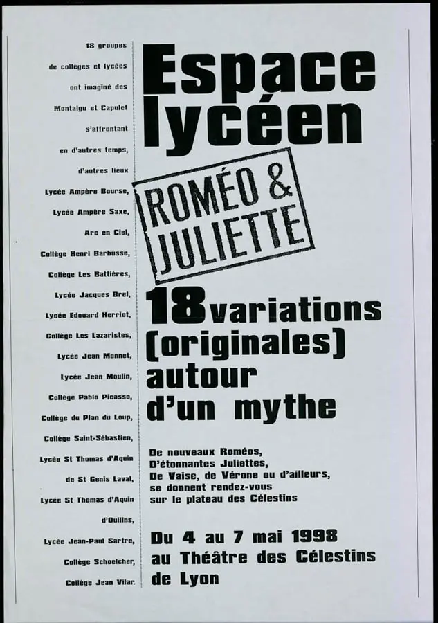 Espace lycéen : Roméo et Juliette_AFF_001