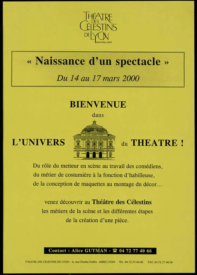 "Naissance d'un spectacle"_AFF_001